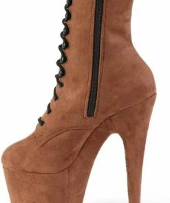 Aanbiedingen ✔️ Pleaser Plateau Laarzen, Paaldans Schoenen -40 ? Shoes- ADORE-1020FS US 10 Bruin ? -Zyba Shop 484x840