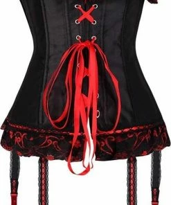 Promo ? Merkloos Zwart Vintage Korset Met Kant En Jarretels | Maat 38 | Sexy Lingerie Korsetten ✔️ 14 Promo ? Merkloos Zwart Vintage Korset Met Kant En Jarretels | Maat 38 | Sexy Lingerie Korsetten ✔️ -Zyba Shop 487x840 3