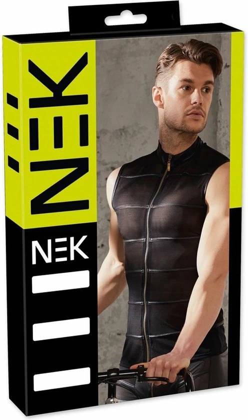 Gloednieuw ❤️ NEK Doorschijnend ? Shirt Met Wetlook Strepen ? 6 Gloednieuw ❤️ NEK Doorschijnend ? Shirt Met Wetlook Strepen ? - Afbeelding 6