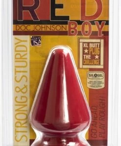 Begroting ? Doc Johnson - Buttplug - Rood - Waterproof - Weekmakervrij - Ø 110 Mm ? -Zyba Shop 497x840 3