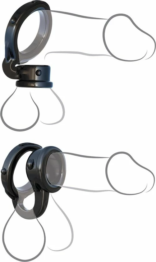 Flash-uitverkoop ? Pipedream - Fantasy C-Ringz Pipedream - C-Ringz - Ironman Duo-Ring - Black ? 13 Flash-uitverkoop ? Pipedream - Fantasy C-Ringz Pipedream - C-Ringz - Ironman Duo-Ring - Black ? - Afbeelding 13