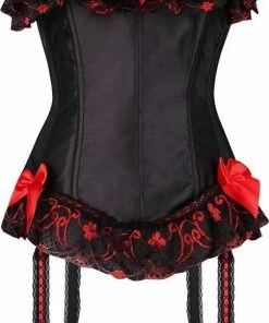 Promo ? Merkloos Zwart Vintage Korset Met Kant En Jarretels | Maat 38 | Sexy Lingerie Korsetten ✔️ 13 Promo ? Merkloos Zwart Vintage Korset Met Kant En Jarretels | Maat 38 | Sexy Lingerie Korsetten ✔️ -Zyba Shop 504x840 5