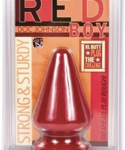Begroting ? Doc Johnson - Buttplug - Rood - Waterproof - Weekmakervrij - Ø 110 Mm ? -Zyba Shop 509x840 4