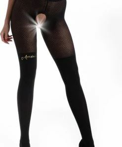Beste recensies van ? Merkloos Panty Open Kruis - Visnet Broekje - Opake Kousen - Amour Logo - Maat: L/XL ? -Zyba Shop 514x840 2