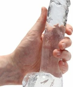 Groothandel ? Shots - RealRock 8" / 20 Cm Realistic Dildo With Balls - Transparent ? -Zyba Shop 514x840