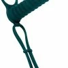Aanbiedingen ? Strap-on - Dubbele Penetratie Met Vibratie - Ring Voor Balzak - Multispeed - 100% Silicone - Met Ribbels - Flexibel - Pure Passion - Rori - Groen ⌛ -Zyba Shop 524x840 3