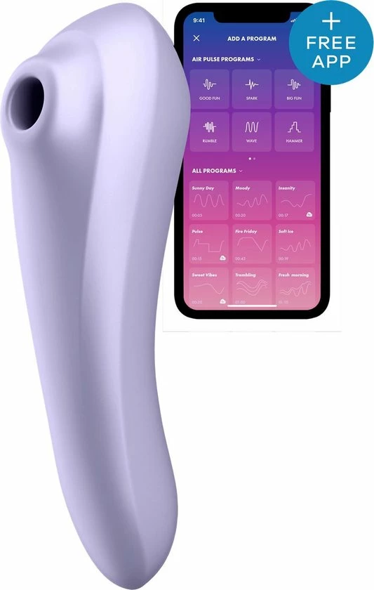 Hete verkoop ? Satisfyer - Dual Pleasure Air Pulse Vibrator Mauve ? 21 Hete verkoop ? Satisfyer - Dual Pleasure Air Pulse Vibrator Mauve ? - Afbeelding 21