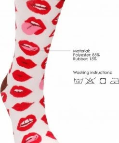 Hete verkoop ⭐ Sexy ? Socks S-Line Sexy Sokken - Lip Love ❤️ -Zyba Shop 535x840 1