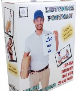 Kopen ? Bossoftoys Opblaaspop- Mannelijke Pop- 160 Cm- Post Bezorger ?