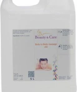 Begroting ? Beauty & Care - Body To Body Massage Olie - 5 Liter - Langdurig Glad ?