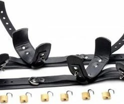 Promo ✨ Strict Frog-Tie Restraint Bondage Harnas Met Sloten ? -Zyba Shop 550x207 1