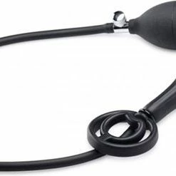 Promo ? Merkloos Inflatable Silicone Anal Plug + Cock En Ball Ring ✨