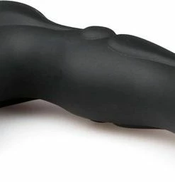 Kopen ? EasyToys Siliconen Perineum Kietelaar - Zwart ? -Zyba Shop 550x256