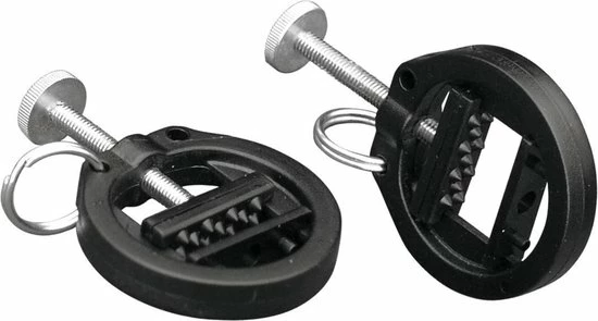 Aanbiedingen ✔️ Kiotos Leather Duivelse Tepelklemmen - Zwart ⌛