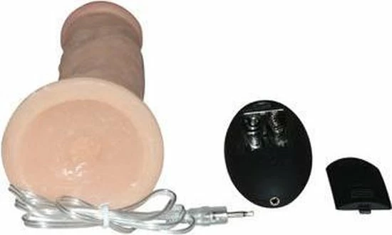 Gloednieuw ? Realrock – Vibrerend Realistische Dildo Geaderd Met Vibratie En Afstandsbediening 23 Cm - Beigeig ? 7 Gloednieuw ? Realrock – Vibrerend Realistische Dildo Geaderd Met Vibratie En Afstandsbediening 23 Cm - Beigeig ? - Afbeelding 7