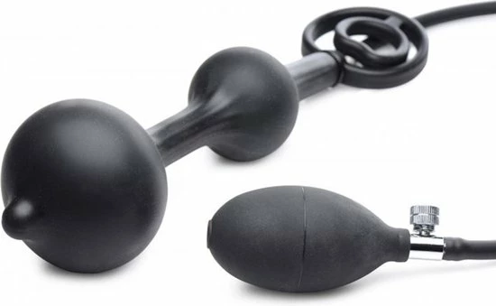 Promo ? Merkloos Inflatable Silicone Anal Plug + Cock En Ball Ring ✨ 3 Promo ? Merkloos Inflatable Silicone Anal Plug + Cock En Ball Ring ✨ - Afbeelding 3