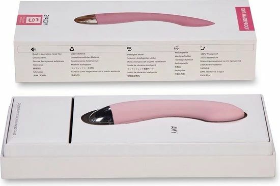 Uitgang ? Svakom - Amy G-Spot Vibrator Licht Roze ⌛ 5 Uitgang ? Svakom - Amy G-Spot Vibrator Licht Roze ⌛ - Afbeelding 5