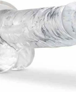 Uitgang ? Blush Dildo Love Toy Naturally Yours 7" Crystalline Dildo Diamond Transparant ? -Zyba Shop 550x366 8