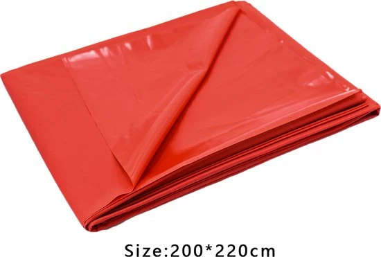 Beste Pirce ? Kiotos Matras Hoeslaken PVC - Rood ? 2 Beste Pirce ? Kiotos Matras Hoeslaken PVC - Rood ? - Afbeelding 2