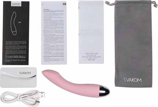 Uitgang ? Svakom - Amy G-Spot Vibrator Licht Roze ⌛ 6 Uitgang ? Svakom - Amy G-Spot Vibrator Licht Roze ⌛ - Afbeelding 6