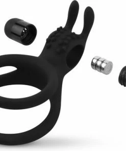 Promo ⌛ Easytoys Men Only Share Ring - Dubbele Vibrerende Cockring Met Rabbit Oortjes ✔️ 16 Promo ⌛ Easytoys Men Only Share Ring - Dubbele Vibrerende Cockring Met Rabbit Oortjes ✔️ -Zyba Shop 550x383 4