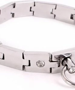 Uitgang ? Kiotos Steel ⌚ Watch Band Collar Met Swarovski Steentjes ?