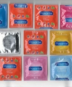 Promo ? Pasante Try-Out Pakket - Condooms - Mix - Anoniem Verstuurd - 10 Stuks ?