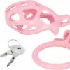 Nieuw ? Merkloos SissyMarket - The Feminizer - Roze - Small - Peniskooi - Chastity Cage ? -Zyba Shop 550x402 3