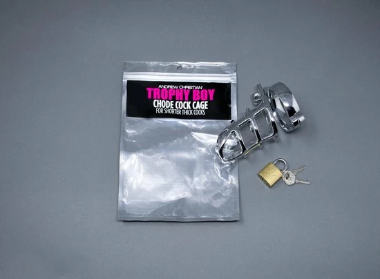 Coupon ? Andrew Christian - Trophy Boy Zilveren Cock Cage (Kort/Dik) - Kuisheidskooi - Voor Korte En Dikke Penis ⌛ 3 Coupon ? Andrew Christian - Trophy Boy Zilveren Cock Cage (Kort/Dik) - Kuisheidskooi - Voor Korte En Dikke Penis ⌛ - Afbeelding 3