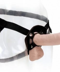 Gloednieuw ✨ Merkloos Pipedream Basix Rubber Works Voorbinddildo Universal Harness Zwart ?