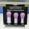 Flash-uitverkoop ? Power Escorts Power Escort - BR169 - Nipple Stimulators - Starter 3 Pack - Nipple Pompen - Small Medium & Large ?