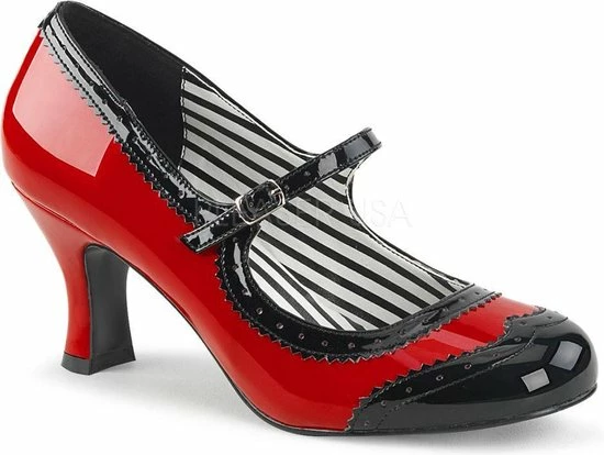 Gloednieuw ✔️ Pleaser Pink Label Pumps -39 ? Shoes- JENNA-06 Paaldans Schoenen Rood ? 1 Gloednieuw ✔️ Pleaser Pink Label Pumps -39 ? Shoes- JENNA-06 Paaldans Schoenen Rood ?