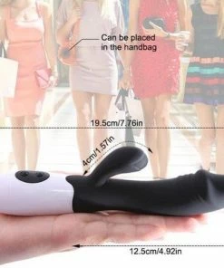 Top 10 ? Happy Tears Clitoris En G-spot Stimulator Voor Vrouwen Met Extra Stimulatie | Fijne Orgasmes | Realistische Eikel | Krachtige Vibrator | Duo Vibrator | 30 Standen | 19.5cm | Blauw | ✔️ -Zyba Shop 550x415