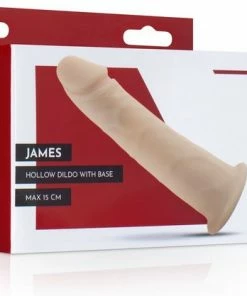 Beste Pirce ⌛ No-Parts James Realistische Holle Dildo 15cm Sex Toys Voor Mannen En Vrouwen Holle Dildo Voor Het Dragen Over De Penis - Beige ✔️ -Zyba Shop 550x417 2