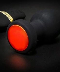 Goedkoopste ? Lang Loys Grote Vibrerende Buttplug Met Remote Control En Gekleurde LED Verlichting ? -Zyba Shop 550x421 1