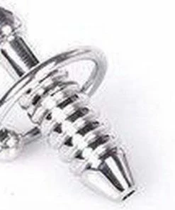 Aanbiedingen ⭐ Kiotos Steel Torpedo Penis Plug RVS Met Ribbels Ø 28 Mm ?