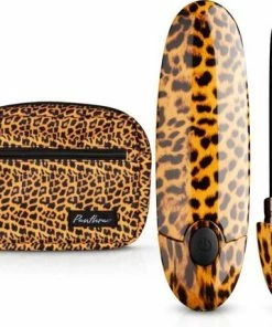 Hete verkoop ⭐ Panthra Asha ? Lipstick Vibrator Bullet Vibrators Voor Vrouwen Waterproof Mini Vibrator Inclusief Trendy Heup/Schouder Tasje Luipaard Print ?