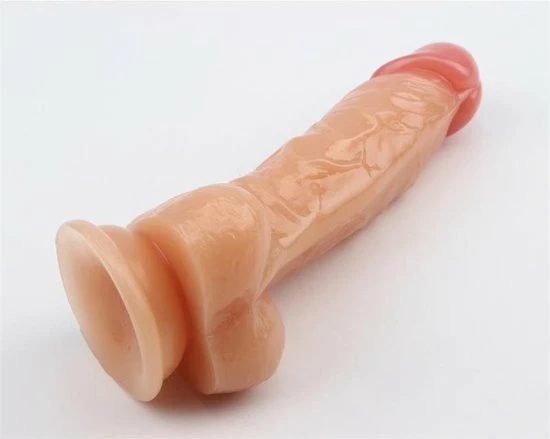 Promo ? Chisa Novelties Dildo Met Zuignap Fantasy 18 Cm - Beige ? 2 Promo ? Chisa Novelties Dildo Met Zuignap Fantasy 18 Cm - Beige ? - Afbeelding 2
