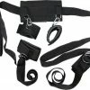 Aanbiedingen ❤️ Bad Kitty – Complete Bondage Harnas Set Met Pols En Enkel Boeien Gekoppeld Met Halsband – Zwart ? -Zyba Shop 550x446 1