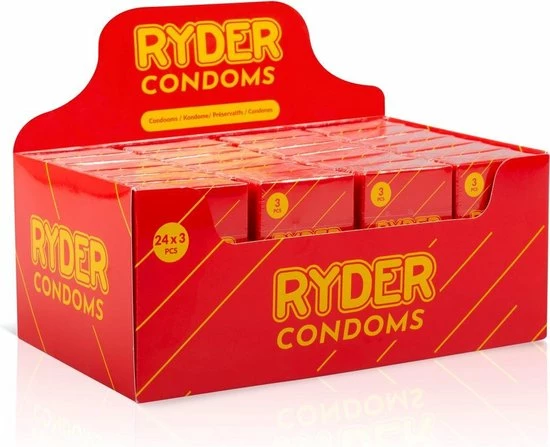 Beste recensies van ? Ryder Condooms - 24 X 3 Stuks ? 2 Beste recensies van ? Ryder Condooms - 24 X 3 Stuks ? - Afbeelding 2