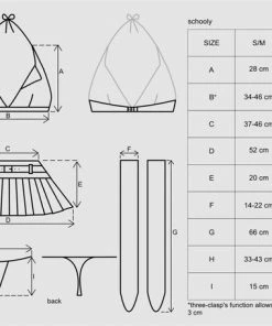 Top 10 ? Obsessive - School Kostuum L/XL ? 31 Top 10 ? Obsessive - School Kostuum L/XL ? -Zyba Shop 550x455 1