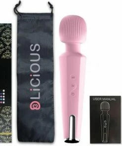Beste recensies van ✨ Dlicious - Wand Vibrator - Magic Wand - Velvet Pink - Vibrators Voor Vrouwen - Vibrator - Clitoris Stimulator - Sex Toys Wand Vibrator ? -Zyba Shop 550x459 1