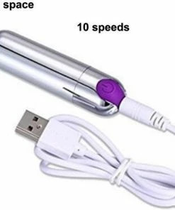 Nieuw ? Merkloos Mini Bullet Cosmopolitan Vibrator – Mini Bullet Vibrator USB Oplaadbaar – 10 Standen – Mini Bullet Vibrator - Paars ? -Zyba Shop 550x469 1