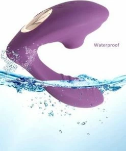 Promo ⭐ Yippiez - Luxe 2 In 1 Vibrator G-Spot & Clitoris Luchtdruk Stille Vibrator 20 Standen - Zuiger -sex Toys- Black Friday ⭐ -Zyba Shop 550x470 1