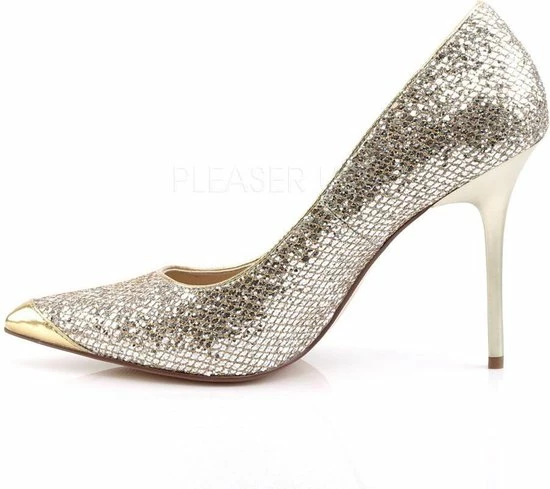 Promo ? Pleaser Pumps -39 ? Shoes- CLASSIQUE-20 US 9 Goudkleurig ? 4 Promo ? Pleaser Pumps -39 ? Shoes- CLASSIQUE-20 US 9 Goudkleurig ? - Afbeelding 4