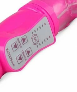 Hete verkoop ✨ EasyToys Stotende Rabbit Vibrator - Roze - Tarzan Vibrator ? -Zyba Shop 550x497 2