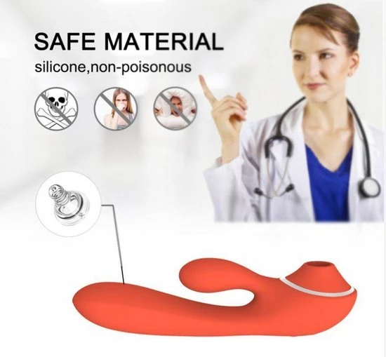 Goedkoop ? TipsToys Nieuwste Luchtdruk Sucking Dildo Vibrator 5.0 Gspot Clitoris Stimulator Sex Toys Voor Vrouwen |Kleur Rood ? 6 Goedkoop ? TipsToys Nieuwste Luchtdruk Sucking Dildo Vibrator 5.0 Gspot Clitoris Stimulator Sex Toys Voor Vrouwen |Kleur Rood ? - Afbeelding 6