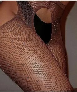 Coupon ? Merkloos Sexy Hoge Zwarte Visnet Kousen Met Strass Steentjes/Glitters En Open Kruis ⭐ 19 Coupon ? Merkloos Sexy Hoge Zwarte Visnet Kousen Met Strass Steentjes/Glitters En Open Kruis ⭐ -Zyba Shop 550x512 6