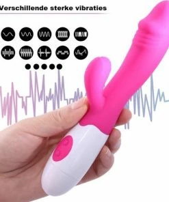Top 10 ? Happy Tears Clitoris En G-spot Stimulator Voor Vrouwen Met Extra Stimulatie | Fijne Orgasmes | Realistische Eikel | Krachtige Vibrator | Duo Vibrator | 30 Standen | 19.5cm | Blauw | ✔️ -Zyba Shop 550x513