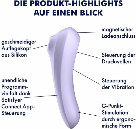 Hete verkoop ? Satisfyer - Dual Pleasure Air Pulse Vibrator Mauve ? 25 Hete verkoop ? Satisfyer - Dual Pleasure Air Pulse Vibrator Mauve ? - Afbeelding 25